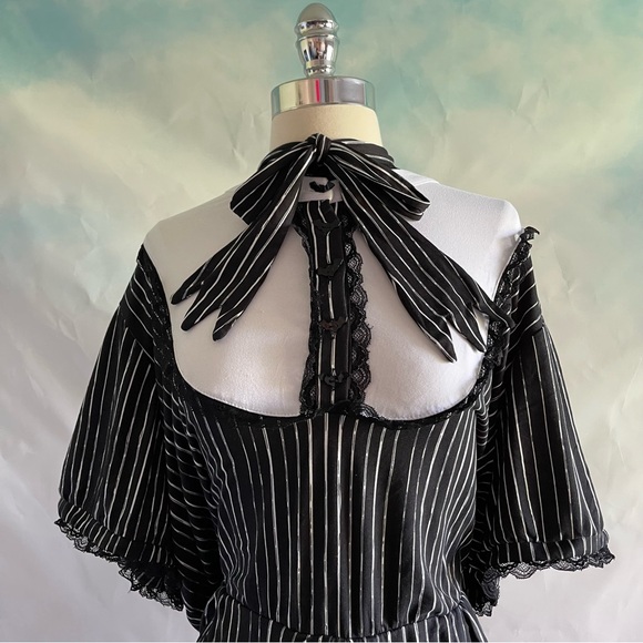 Disney Black and White Jack Skellington Mini Dress - Picture 4 of 9